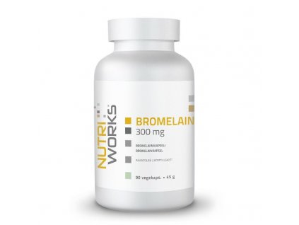 1 bromelain 300 mg 90 kapsli nutriworks