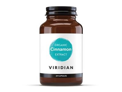 Cinnamon Extract 60 kapslí Organic