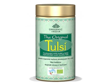678 tulsi original tea sypany caj bio 100g v doze organic india