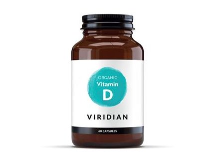 Organic Vitamin D 60 kapslí | Viridian