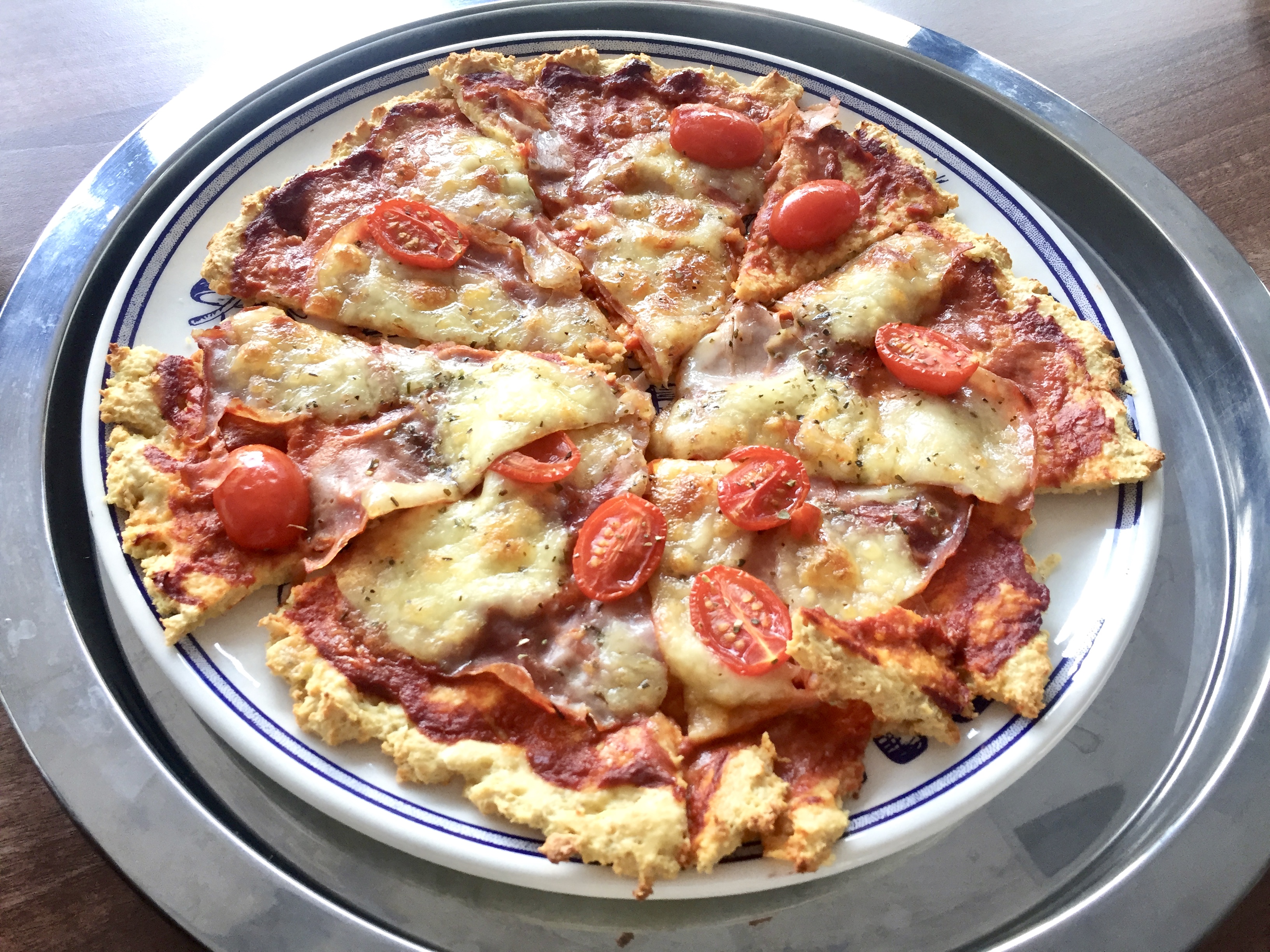 Pizza z ovsených vločiek