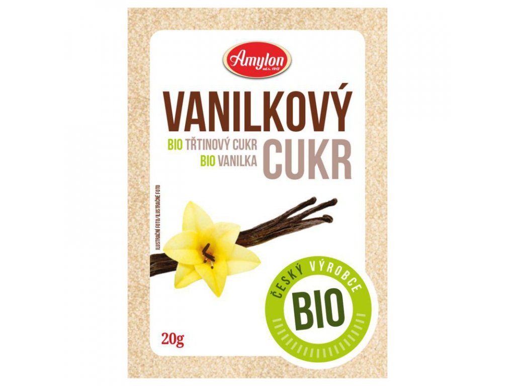bio vanilkovy cukor amylon 20g