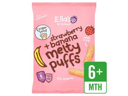 Melty Puff Strawberry and Banana