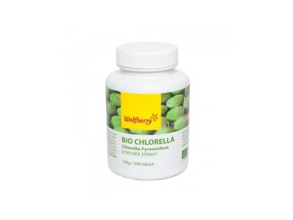 Chlorella BIO 100g 500tbl