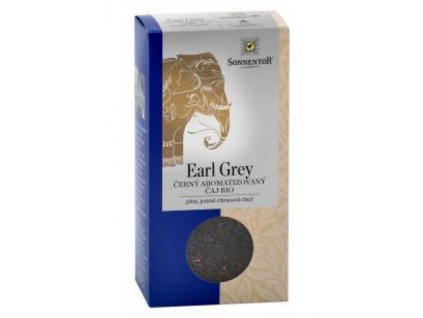 Čierny čaj Earl Grey, sypaný BIO 90g