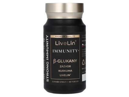 LiveLin Immunity+ 60 kapslí – přírodní komplex pro posílení imunity