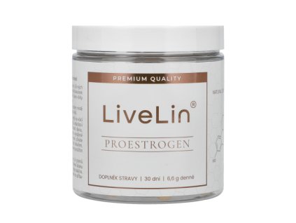 LiveLin ProEstrogen 200g – přírodní komplex pro ženskou hormonální rovnováhu