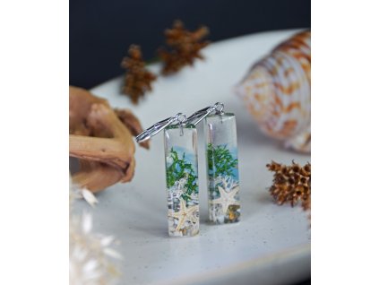 Náušnice s mořskými hvězdicemi