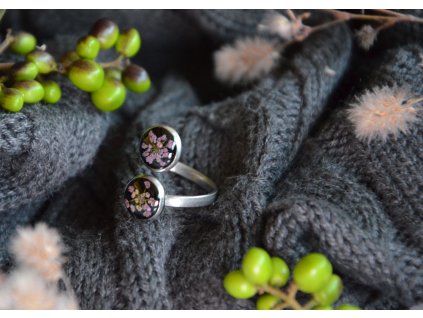 Dvojitý prstýnek s kerblíkem