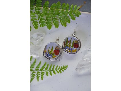 Barevné letní náušnice