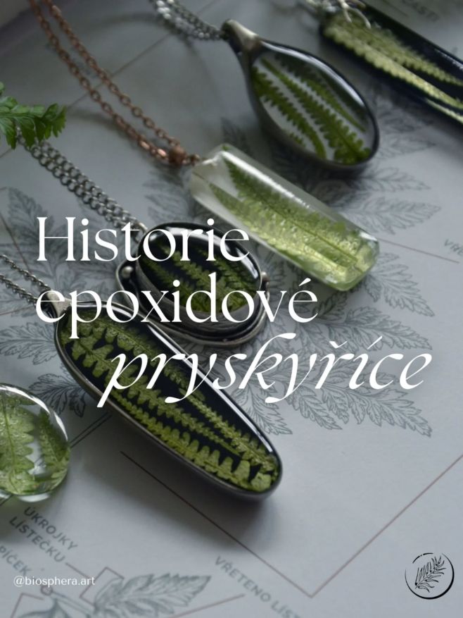 Věděli jste, na co se původně používala epoxidová pryskyřice? A kdy až se začala uplatňovat ve výrobě šperků? Krátké...