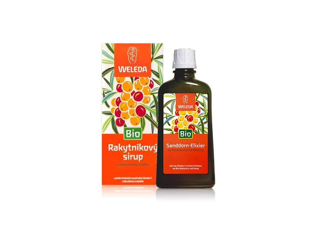 BIO Rakytníkový sirup Weleda