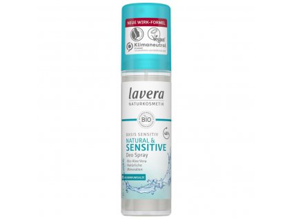 deodorant sprej natural sensitive lavera