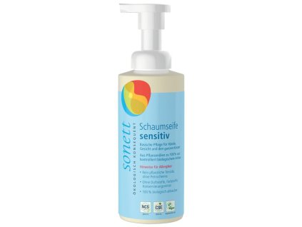 penove mydlo sensitive sonett