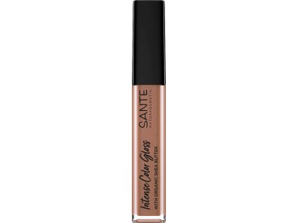 Lesk na pery Intense Color Gloss 01 Glistening Nude Sante 7,8 ml