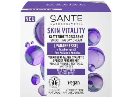 Denný vyhladzujúci krém SKIN VITALITY Sante 50 ml