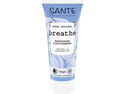 BREATHE Aroma Sprchový gél Pačuli a Tonka Sante 200 ml