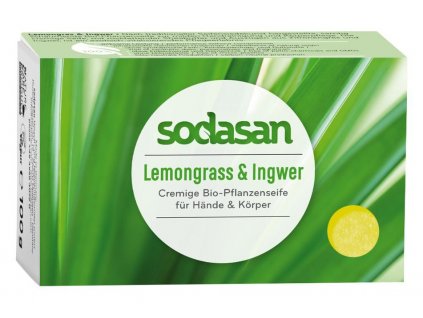 tuhe mydlo lemongrass sodasan