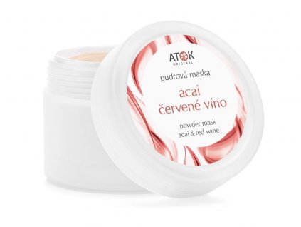 Púdrová maska Acai-červené víno - Original ATOK