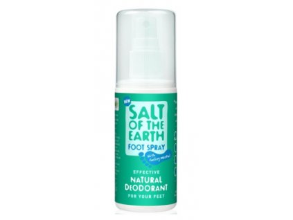 Deodorant sprej Soľ Zeme na nohy - Salt of the Earth