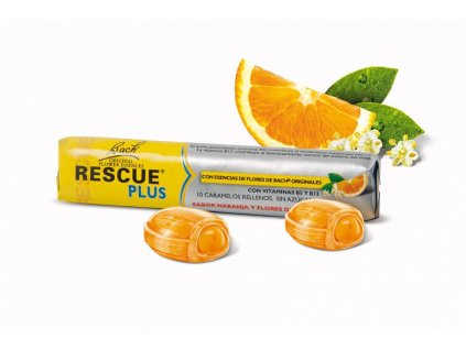 Rescue PLUS bonbóny s vitamínmi