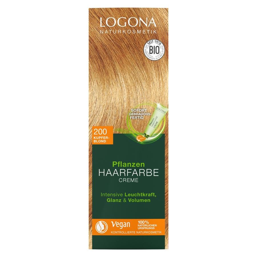 Logona Krémová farba na vlasy Medená blond Objem: 150 ml