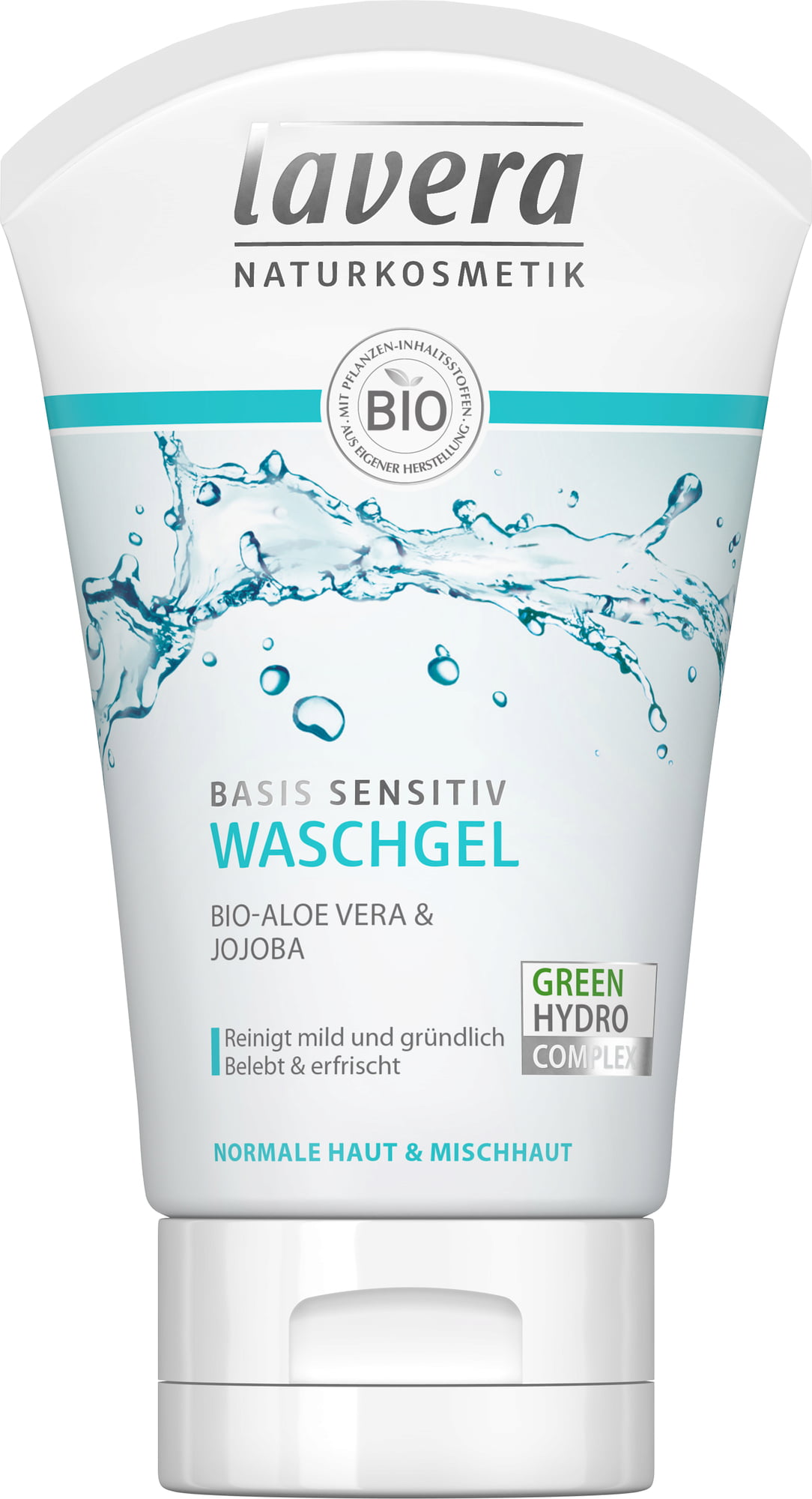 Lavera Čistiaci gél Basis sensitiv Objem: 125 ml