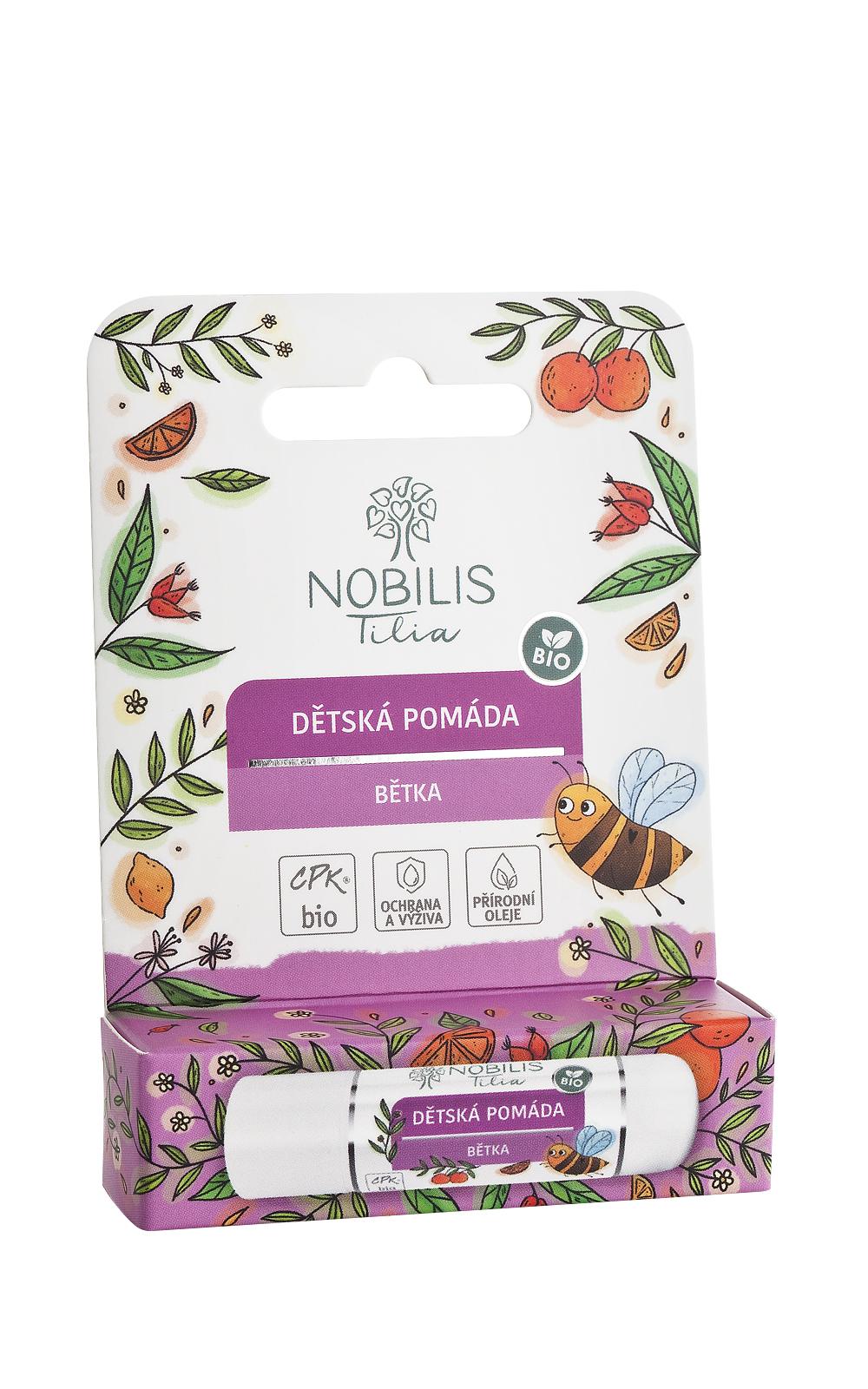 Detský balzam na pery Betka - Nobilis Tilia Objem: 1ks