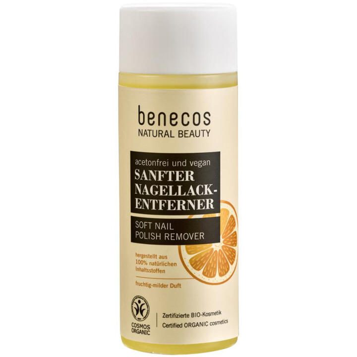 Benecos Natural Beauty odlakovač na nechty bez acetónu 125 ml