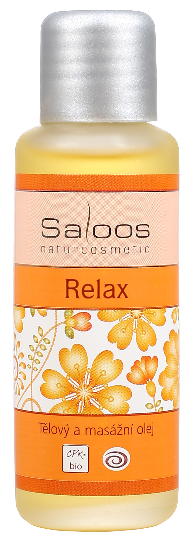 Relax bio olej - Saloos Objem: 50 ml