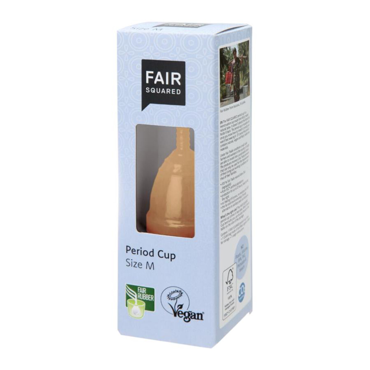 Menštruačný kalíšok M Fair Squared Obsah: veľkosť M