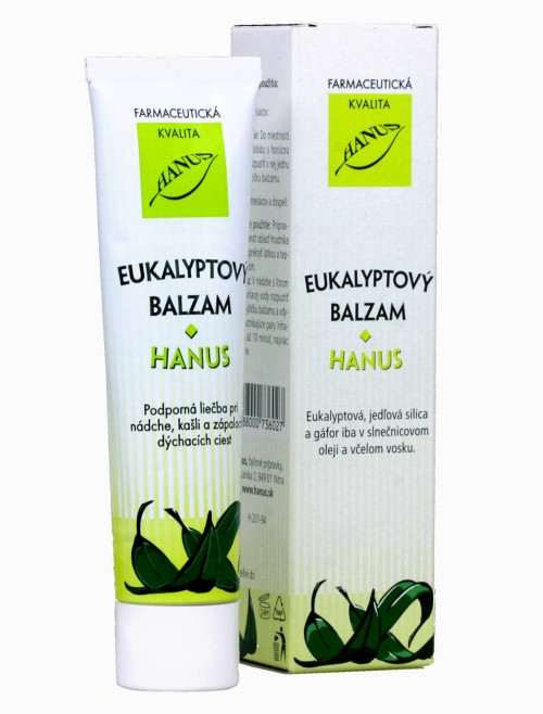 Eukalyptový balzam Hanus Obsah: 50 g