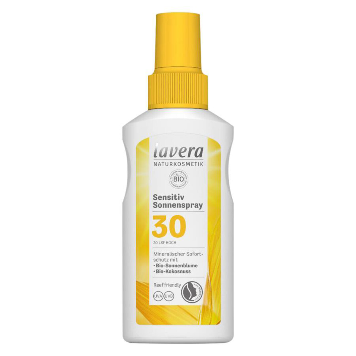 Lavera Opaľovacie mlieko Sensitive SPF30 Objem: 100 ml