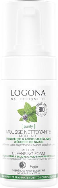 Logona Micelárna čistiaca pena bio mäta Obsah: 100 ml