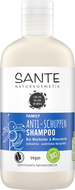 Sante Šampón proti lupinám bio borievka a minerály Objem: 250 ml