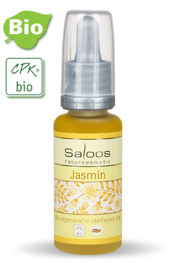 Jasmín regeneračný pleťový olej - Saloos Objem: 20 ml