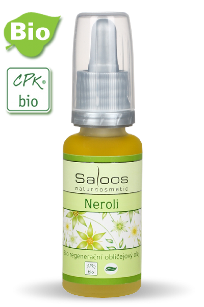 Neroli regeneračný pleťový olej - Saloos Objem: 20 ml