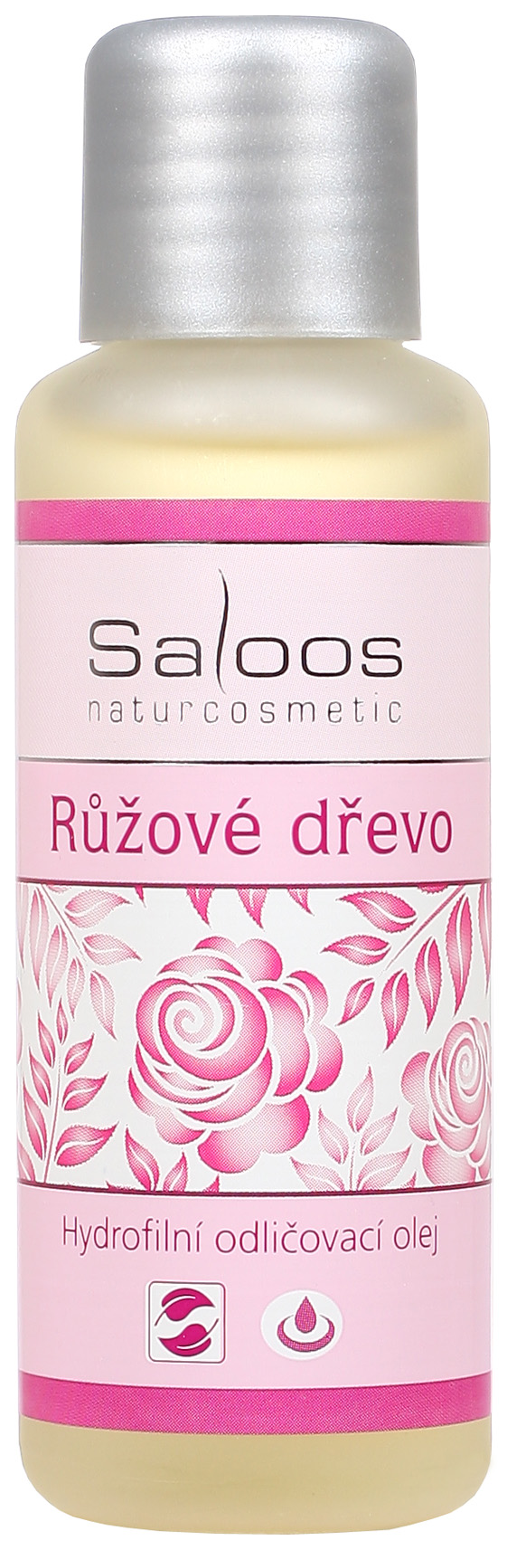Hydrofilný odličovací olej Ružové drevo SALOOS Naturcosmetics 50 ml