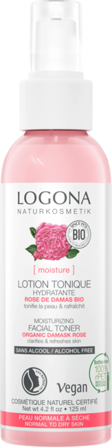 Logona Osviežujúce pleťové tonikum bio damaská ruža Obsah: 125 ml