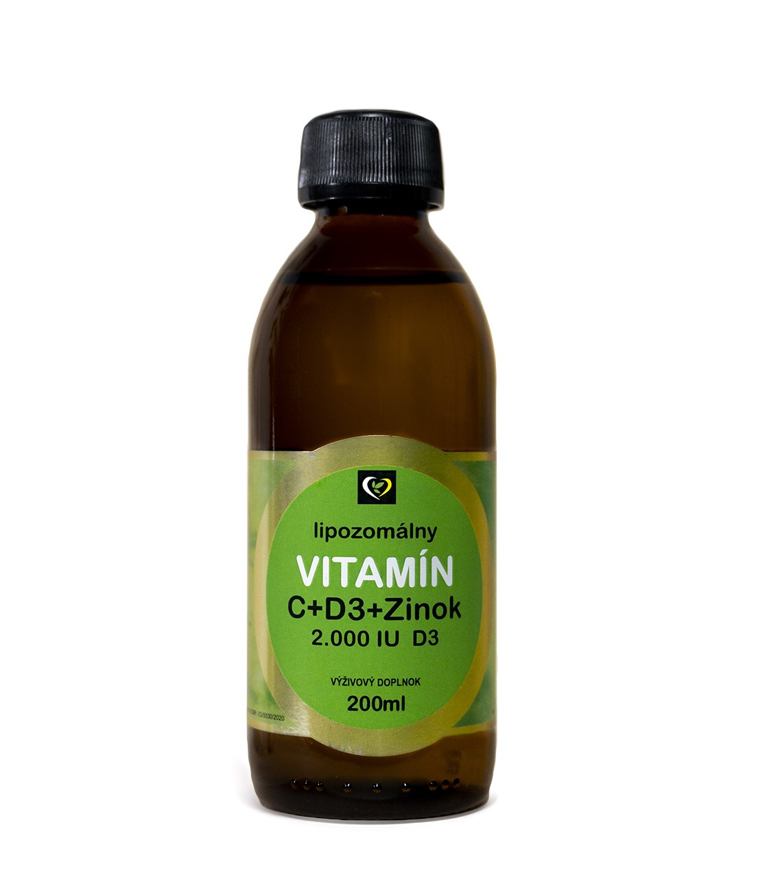 Zdravý svet Lipozomálny vitamín C + Zinok + D3 Obsah: 200 ml