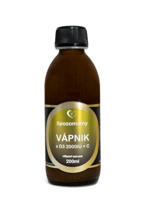 Zdravý svet Lipozomálny vápnik + D3 + C Obsah: 200 ml