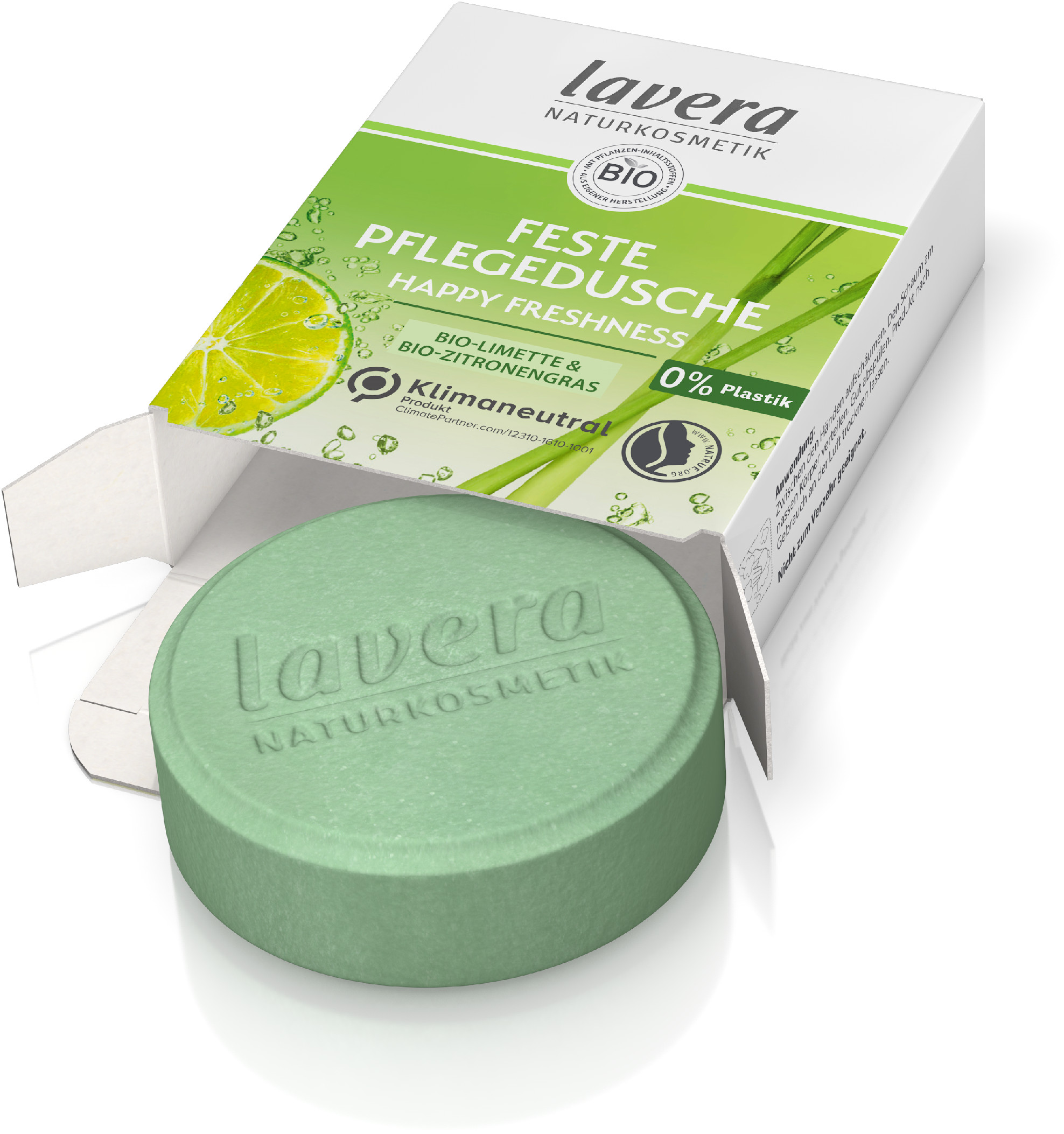 Lavera Tuhé sprchové mydlo Happy Freshness Obsah: 50 g