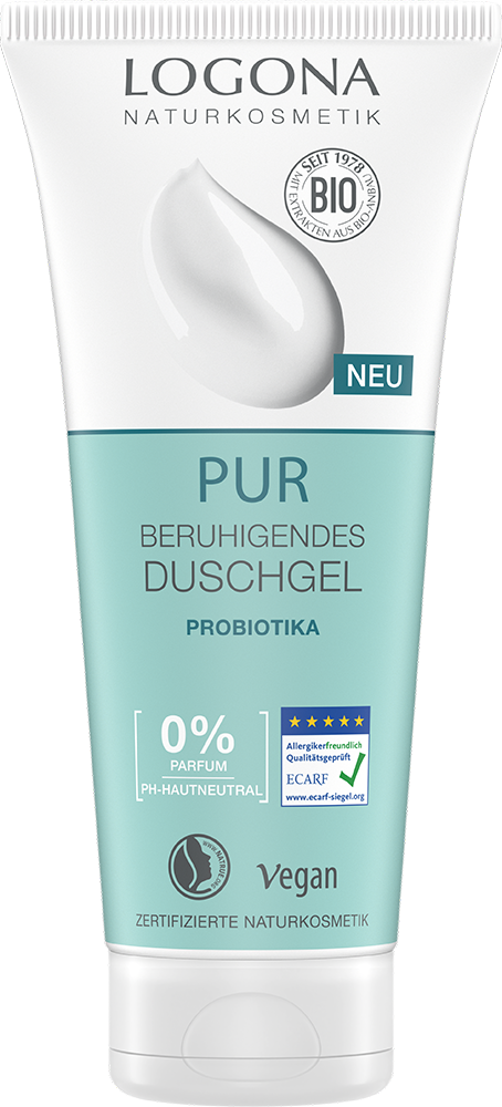 Logona Upokojujúci sprchový gél PUR 200 ml Obsah: 200 ml