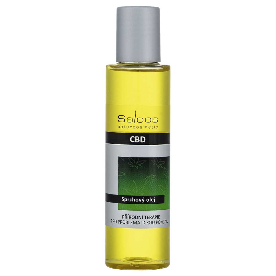 CBD Sprchový olej Saloos Obsah: 125 ml