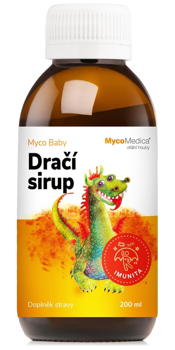 MycoBaby dračí sirup - Mycomedica Objem: 200 ml