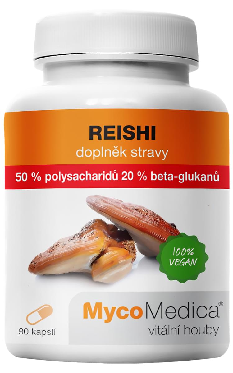 REISHI 50% vysoká koncentrácia - MycoMedica Objem: 1 ks