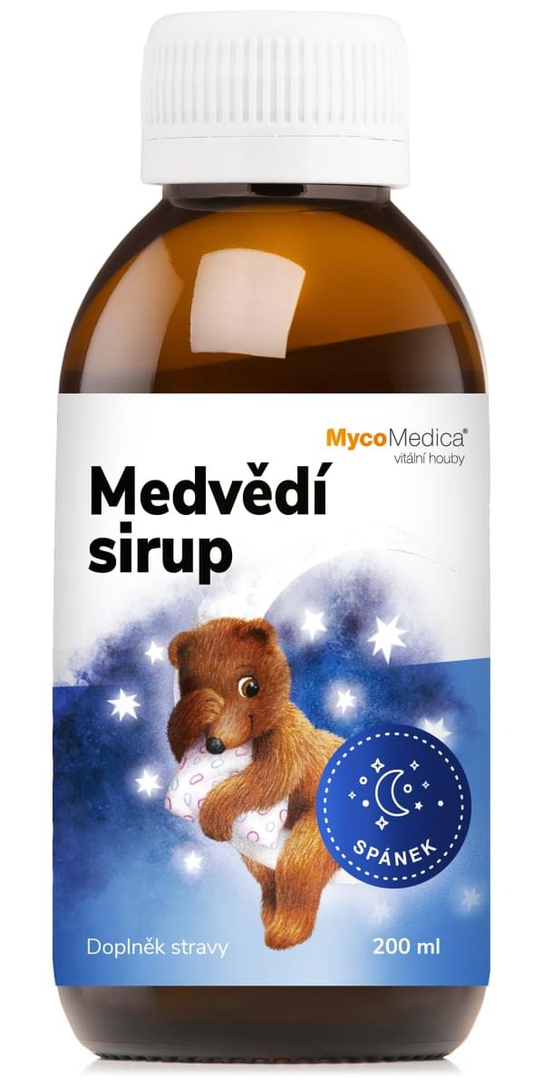 Medvedí sirup Mycomedica Obsah: 200 ml