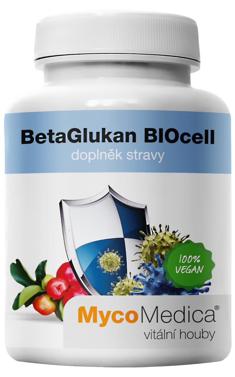 Betaglukán Biocell Mycomedica Obsah: 1 ks