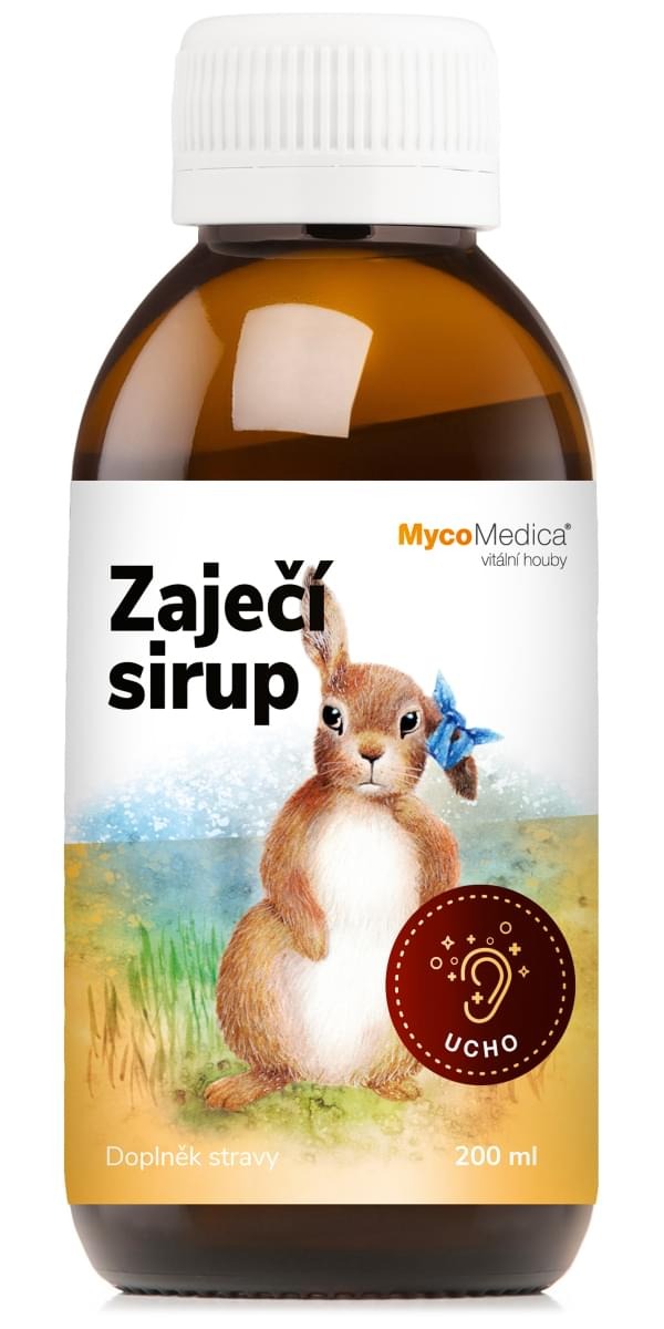Zajačí sirup Mycomedica Obsah: 200 ml