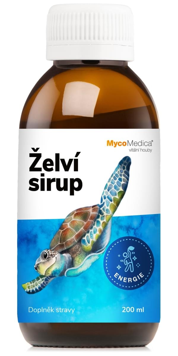 Korytnačí sirup Mycomedica Obsah: 200 ml